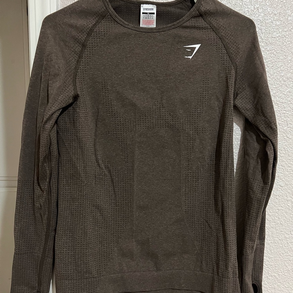 Vital seamless 2.0 gymshark brown color